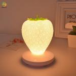 Touch Dimmable LED Strawberry Nightlight USB For Baby Bedside Table Lamp