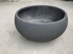 Smooth Surface Fiber Clay Flower Pot Planter For Hotel And Garden