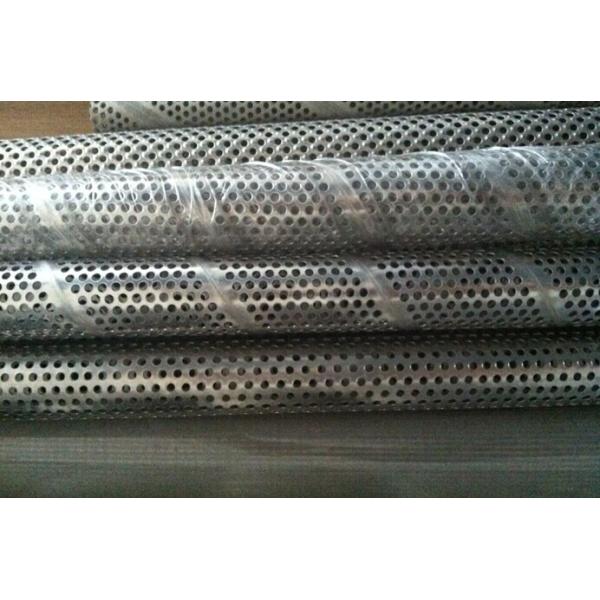 China Perforated Spiral Welded Pipe factory