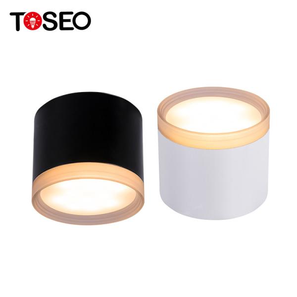Ip65 Waterproof GX53 Surface Mounted Downlight Pure Aluminium Ceiling Lighting