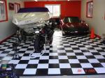 Impact Resistant Garagetrac Flooring 18mm Diamond Tread Garage Tiles
