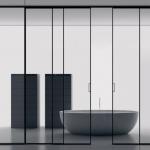 Customizable Modern Glass Partition Walls 5 - 12mm Thickness Environmentally