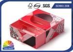 Cardboard Paper Sliding Drawer Boxes With Clear PVC Window