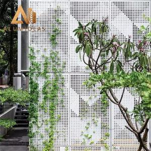 China Perforated decorative aluminum panels factory