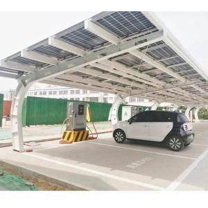China Electric Vehicle Charging Parking Lot Solar Panel Parking Lot SP-1 Aluminum Solar Car Pot factory