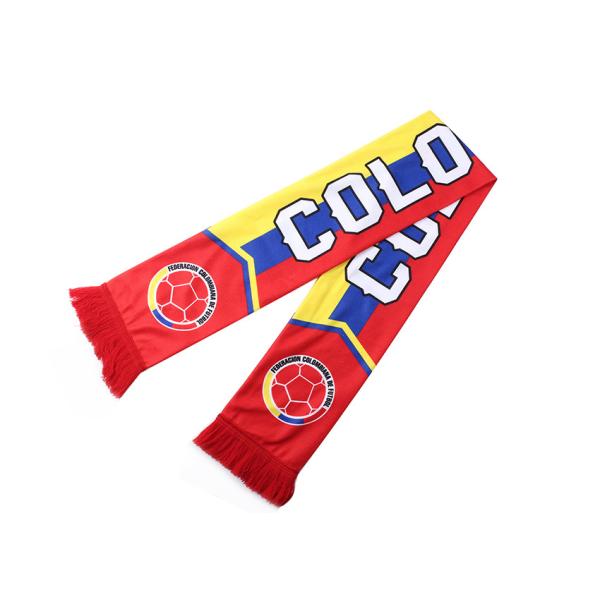 China Columbia Digital Athletic Sublimation Scarf Printing With Pattern factory