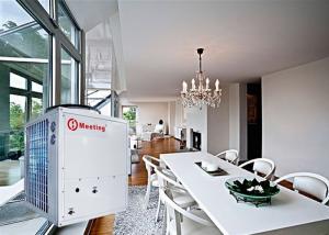 China Meeting high cop R410A/R32 air to water heat pump for household heating and cooling CE factory