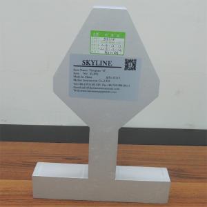 China ISO8124-4 Size Tolerances +/-1mm Alu. Alloy V-shaped Template for Assessment of Head factory