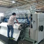 64 Inches Lock Stitch High Speed Quilting Machine For Making 1.6 Meters Duvets