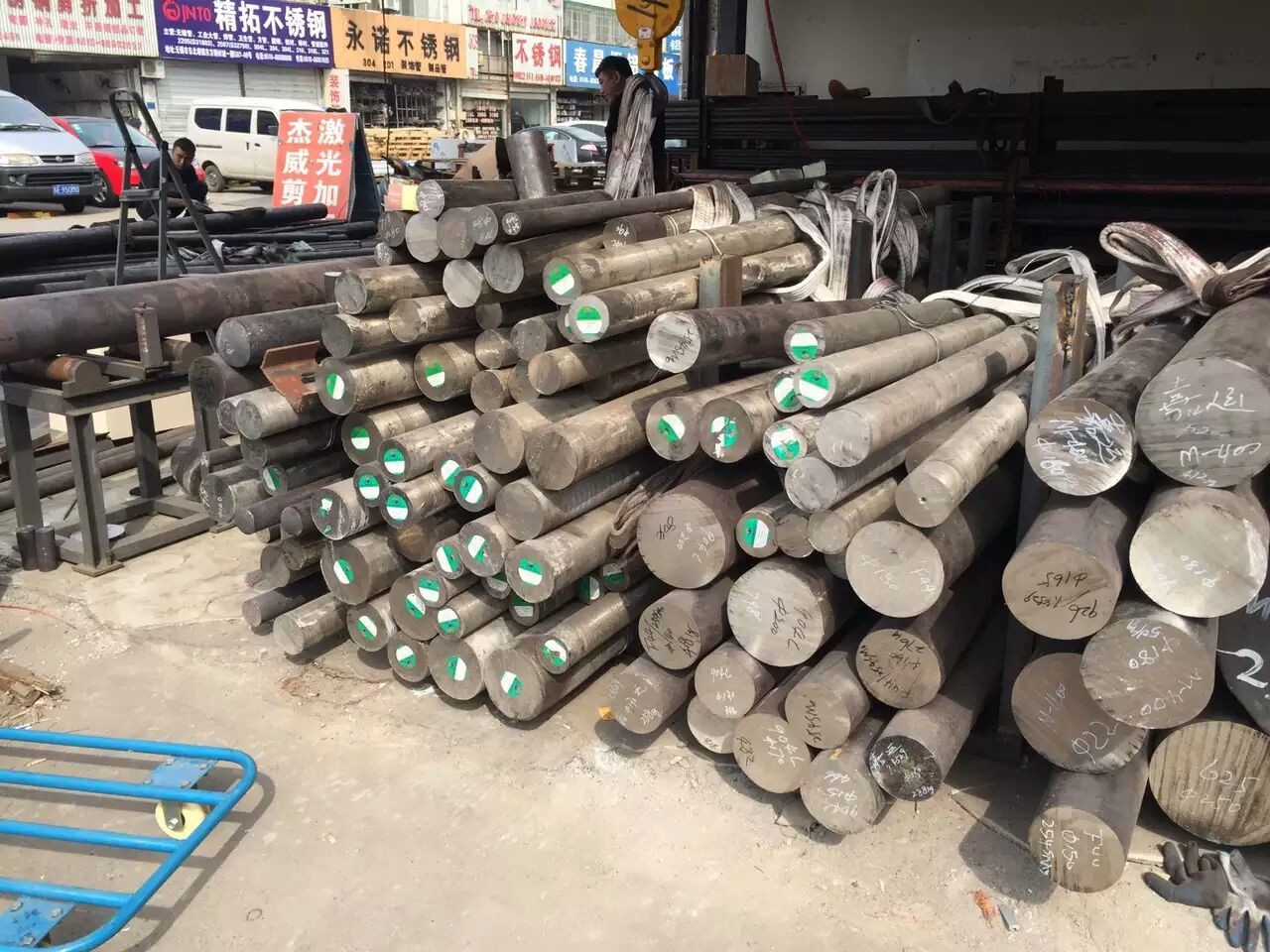 Duplex 2205 2507 F55 F51 Stainless Steel Round Bar For Industry With 2000mm-6000mm Length