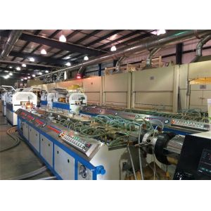 China High Speed PP PE PVC Plastic Profile Extrusion Line PVC PE Plastic Profile Extruder on sale