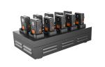 FCC Camera Docking Station Metal Frame 10 Ports Camera Charging Station