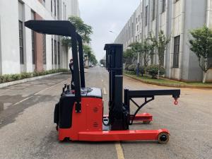 China Non standard Electric Reach Forklift Walkie Straddle Stacker 1000 Kg factory
