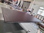 Woodgrain Aluminum Grille Fence For Durable Exterior Garage Doors