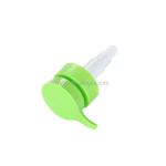 24/415 33/410 Shampoo Lotion Pump Light Green Screwed Round Top
