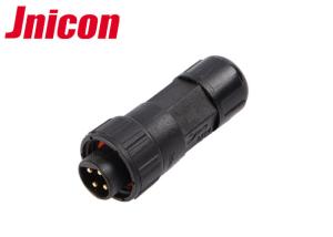 China Black Ring 10A Power Connector Waterproof Easy Locking High Durability factory