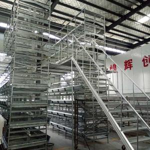 China Less Disability H Type Layer Cage , Layer Poultry Farming Equipment For Chickens factory