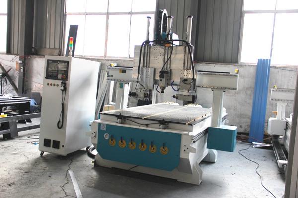 Multi Heads grooving 3D CNC Wood Carving Machine Woodworking Kitchen Cabinet