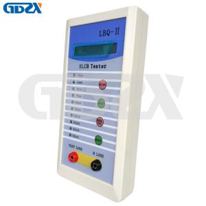 China LBQ-II AC220V 380V Hand Held RCD Tester For Leakage Protection Switch factory