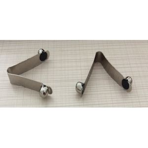 Die Casting Custom Made Metal Parts V Type Spring Metal Goods 5mm Width