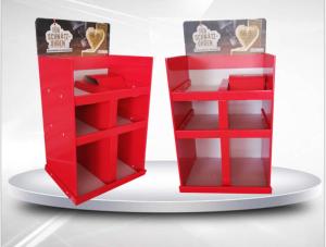 China LANGYI Shelf POP 3 Tier Cardboard Counter Display K5 Corrugated factory