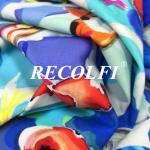 Pet Bottle Unifi Activewear Recycled Plastic Polyester Fabric With Good Skin