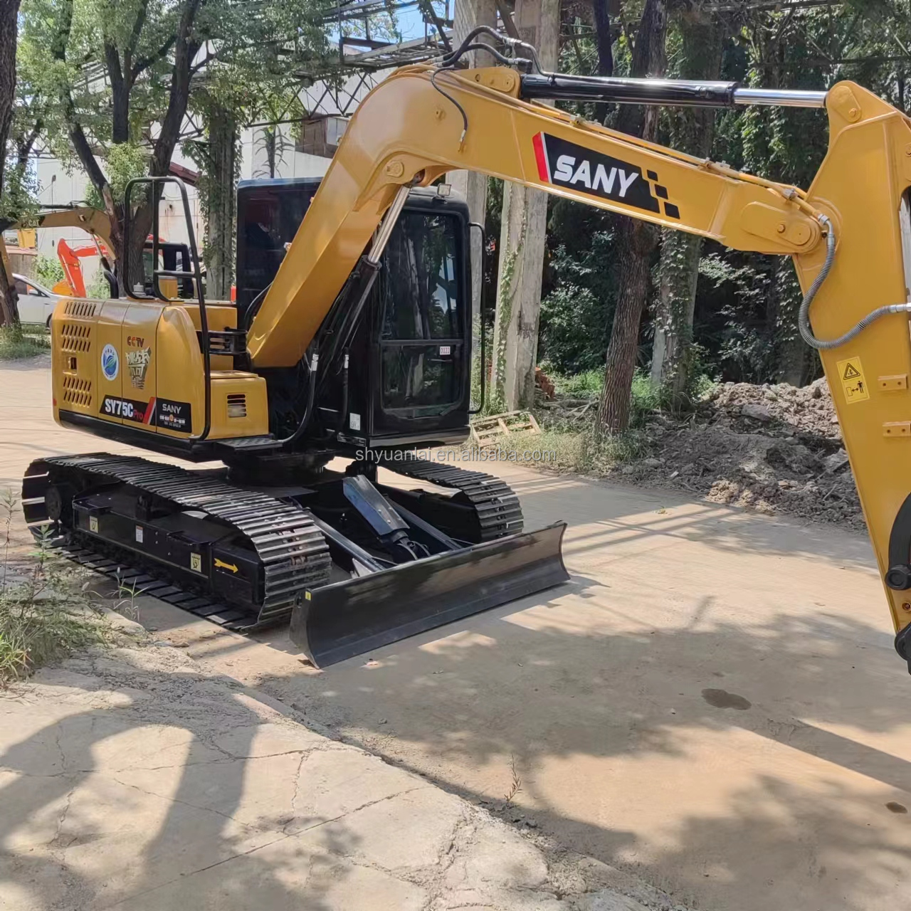 used Excavators SANY 75C with high quality and low price on hot sale in shanghai