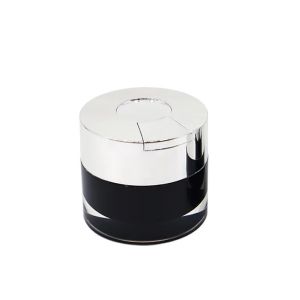 China 30g 50g Acrylic Cream Jar with Spoon Customizable Printing on sale