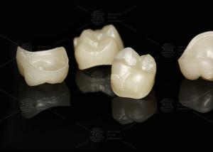 China Natural Full Contour Zirconia Crown Precise Fit Full Contour Dental Lab factory