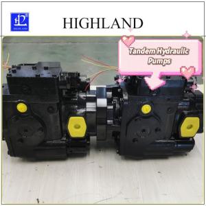 China Hydraulic System Components Harvester Tandem Pumps with Cast Iron Construction factory