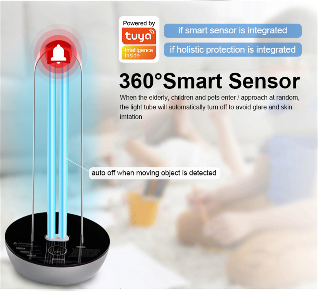 Smart UV Germicidal Lamp