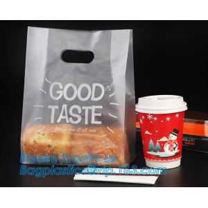China Customized Small Sealed Bakery Food Packing Poly Lined Snack Paper Bag With Clear Window For Cookies, bagease, bagplasti factory