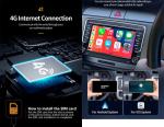 VW Golf MK5 RCD330 B6 7" CarPlay Android Car Stereo Radio With Backup Camera