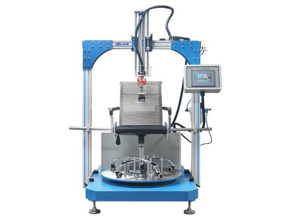 China Furniture Testing Machines Office Chair Rotating Testing Machine / Cyclic Impact Tester factory