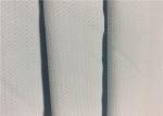 Grey Color Hole Pattern Breathable Outdoor Fabric 100D +100D * 100D + 100D Yarn
