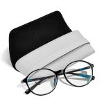 Simple Portable Leather Sublimation Glasses Bag Custom Glasses Case For
