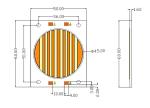 Dual Color Cob LED 200W+200W 300W+300W 3838 5454 6050 LED COB Chip 2700K 6500K