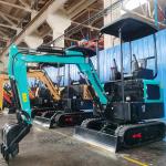 20KW Small Excavator Machine 1600kg Water Cooling High Configuration