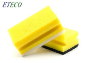 China Green Yellow Dish Cleaning Brush Bulk Pack High Temperature Water Resistance factory
