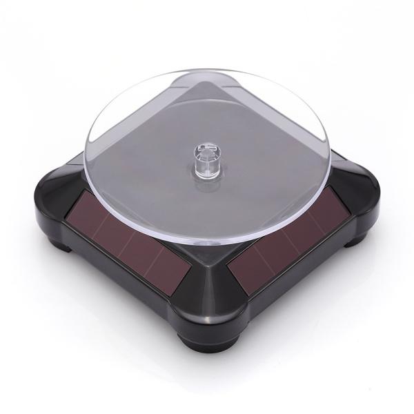 Sun Light Solar Powered Rotating Stand Solar Showcase Acrylic Product
