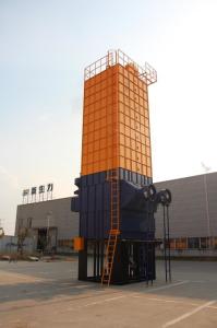 China 19.6kw Power Paddy Rice Dryer Intermittent Circulating Dryer 2900 * 2400 * 13600mm factory