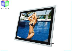 China Double Sided Frameless Light Box 18&quot; X 24&quot; Acrylic With SMD LED Strip factory