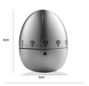 China Stainless Steel Baking 60min Egg Cooking Timer Kitchen Mechanical factory