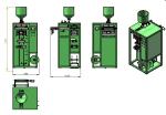 TMP 220v Sachet Packing Machine Powder Automatic Electric