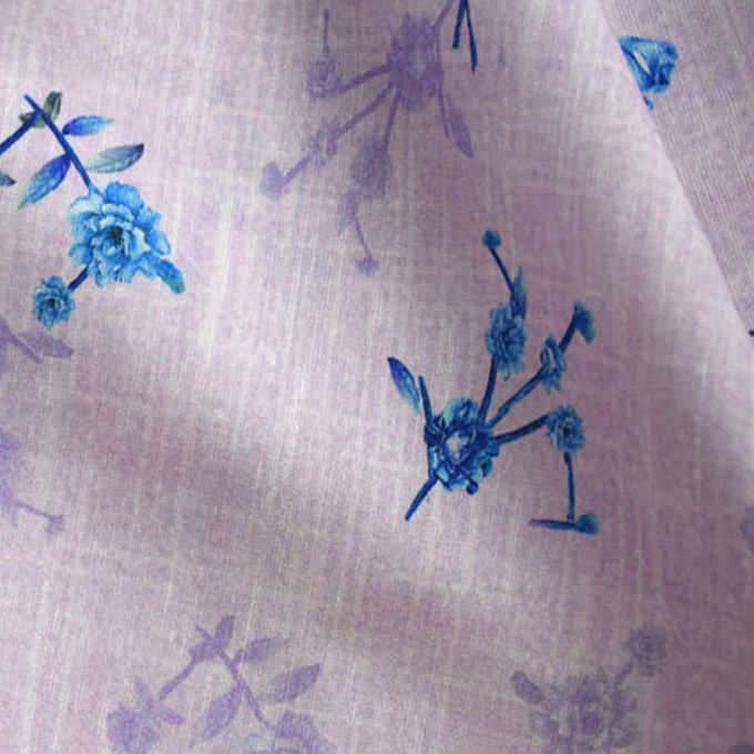 Viscose Blended Soft Tulle Fabric 70% Tencel +20% Ramie +10% Viscose