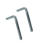 DIN Standard Blackening Welding Embedded Parts 7-Shaped Anchor Bolt for High