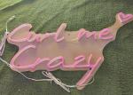 RGB 12v Led Neon Advertising Signs For Cafe Retail Shop