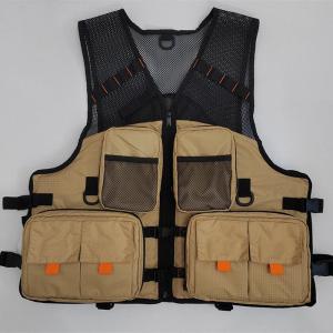 China Multi Function Lightweight Fishing Vest Multi Pocket Vest For Fishing factory