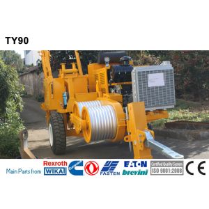 Overhead Line Stringing Equipment 2x35KN Hydraulic Wheel Puller