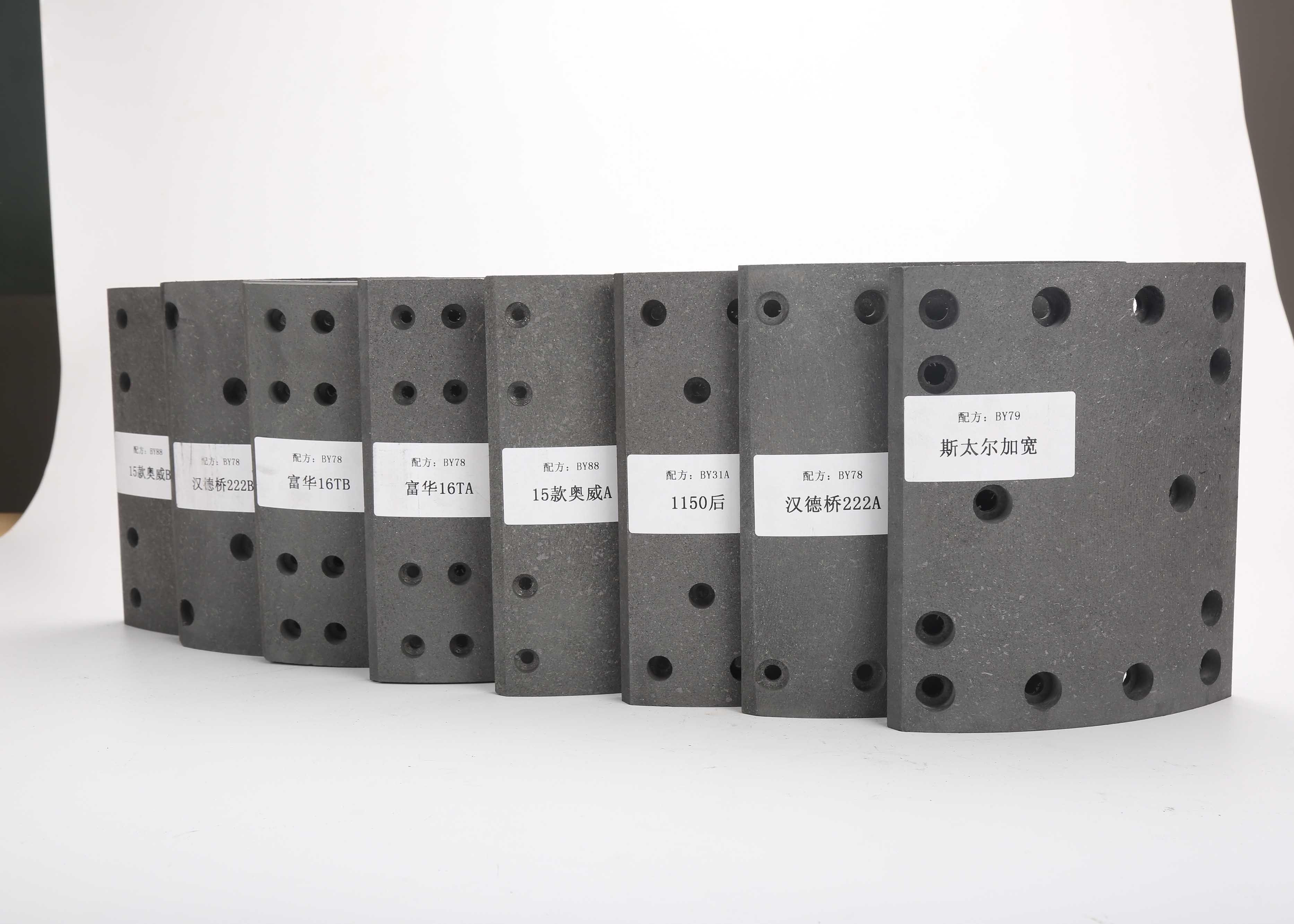 80000 Km Warranty SCANIA IATF16949 Truck Brake Linings